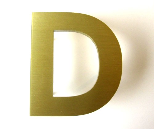 Large Brass Letters | METAL LETTERS